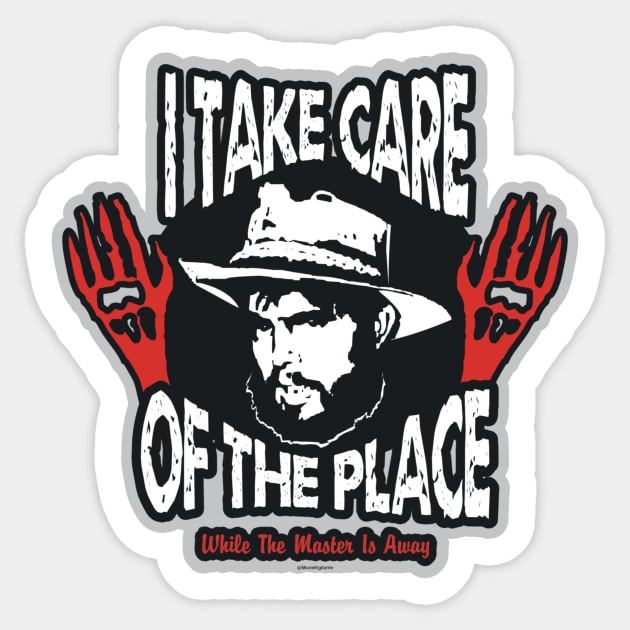 Torgo The Caretaker | Manos The Hands of Fate Sticker by Movie Vigilante